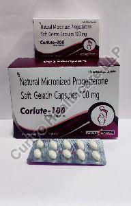 Natural Micronized Progesterone Soft Gelatin Capsules 100 mg