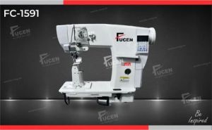 FC-1591: SINGLE NEEDLE FULLY AUTOMATIC POST BED SEWING MACHINE