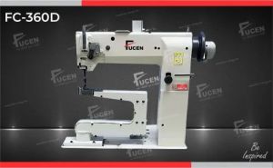 360 degrees horizontal rotating high left side post bed sewing machine