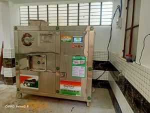 Semi Automatic Organic Waste Compost Machine