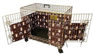 Brown Bumper 36 Inch Dog Cage