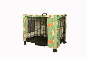 42 Inch Dog Green Crate Cover