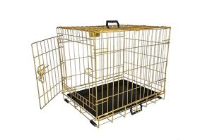 D-Crate 24 Inch Golden Dog Cage