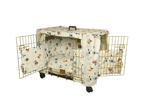 30 Inch  PET Combo Creamy Dog Cage