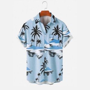 Men Hawaiian shirt