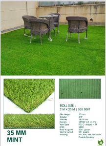 50 Mm Mint Artificial Grass