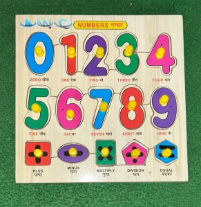 Wooden educational toy ( counting puzzle tray 8x8)