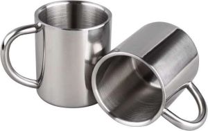 Stainless Steel Bold Coffee Mugs
