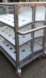 material handling ss trolley