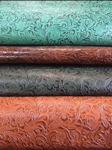 oil pattern buff finished leather