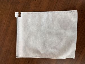 White Non Woven Shoe Bag