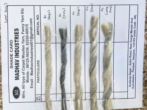 Wool + Polyester Yarn