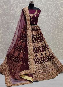 Silk Bridal Lehenga Choli