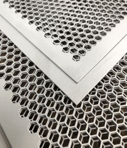 Hexagonal Perforated sheet