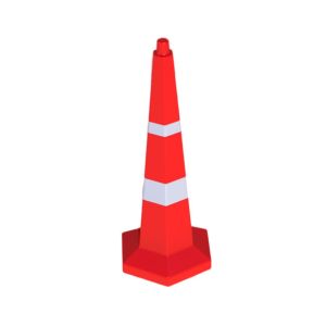 1000mm Hexagonal Red Traffic Cone
