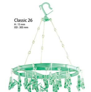 Classic 26 Plastic Round Cloth Hanger