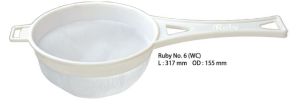 No. 6 WC Nylon White Cloth Ruby Tea Strainer