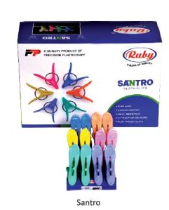 Santro Plastic Cloth Clips