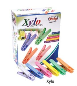 Xylo Plastic Cloth Clips