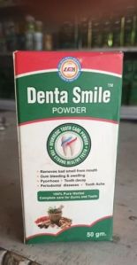 Denta Smile Tooth Pain Powder, For Guming Problem, Bleeding, Packaging Size : 50gm