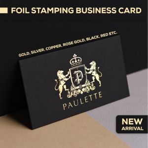 GOLD FOIL BUSINESS CARD