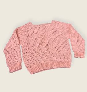 Crochet Girl Winter Top
