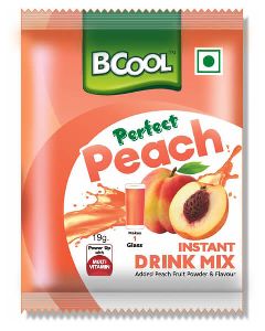 Peach Instant Drink Mix powder