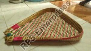 5X3 Inch Handmade Palm Leaf Basket