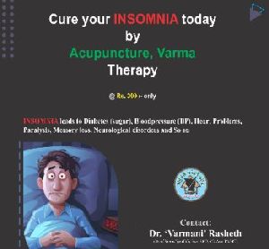 Insomnia Cure By Acupuncture &amp;amp; Varma Therapy