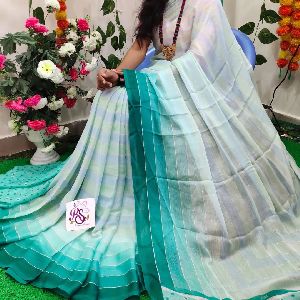 Attractive khadi hd print new saree collection