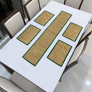 natural korai table mat set