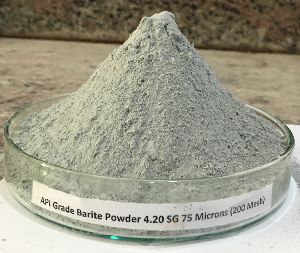 API Grade Barite Powder 4.20 SG 75 Microns (200 Mesh)