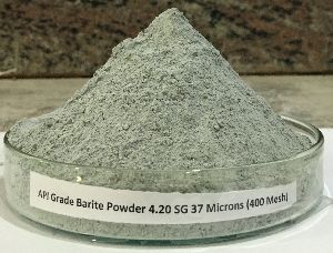 API Grade Micronized Barite Powder 4.20 SG 37 Microns (400 Mesh)