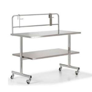 Packing Table with Two Shelves