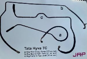 Tata Hyva TC Power Steering Hose Pipe