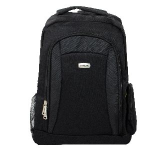 Timus Cosmos Black College Laptop Bag 36 liters for Boys/ Girls office backpack for Men/Women Waterp
