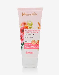 Fabessentials Wild Rose Wheatgerm Honey Face Wash 100 gm | with 100% Organic