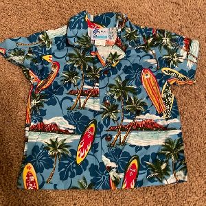 hawaiian printed shirt