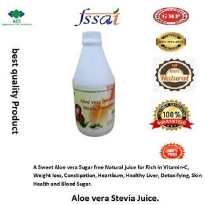 Aloe Vera Stevia Sweetener Juice