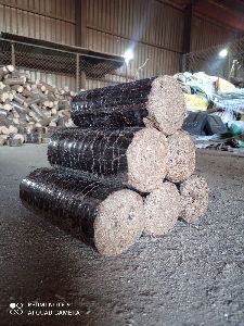 sawdust briquette