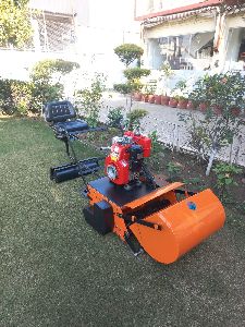 Diesel Engine Lawn Mower With Trailing Seat