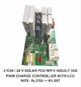 Kit solar inverter 3KVA/24V PWM Solar PCU with lcd