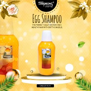 Egg Shampoo for smooth hair