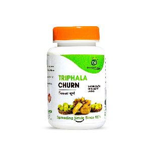 Triphala Churan An Herbal Blend helps Balances Vata, Pitt & Cough, Detoxifies & Promotes Bowel Regularities & Dige