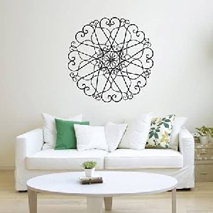 Floral Metal Wall Wire Art