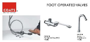 SS Foot Operated Valve