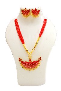 assamese traditional  junbiri set