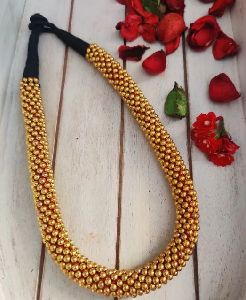 Gold Toned Necklace Set