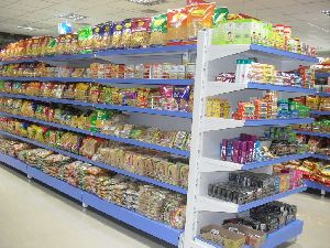 supermarket display rack