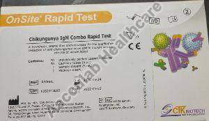 Chikungunya IgM Combo Rapid Test Kit